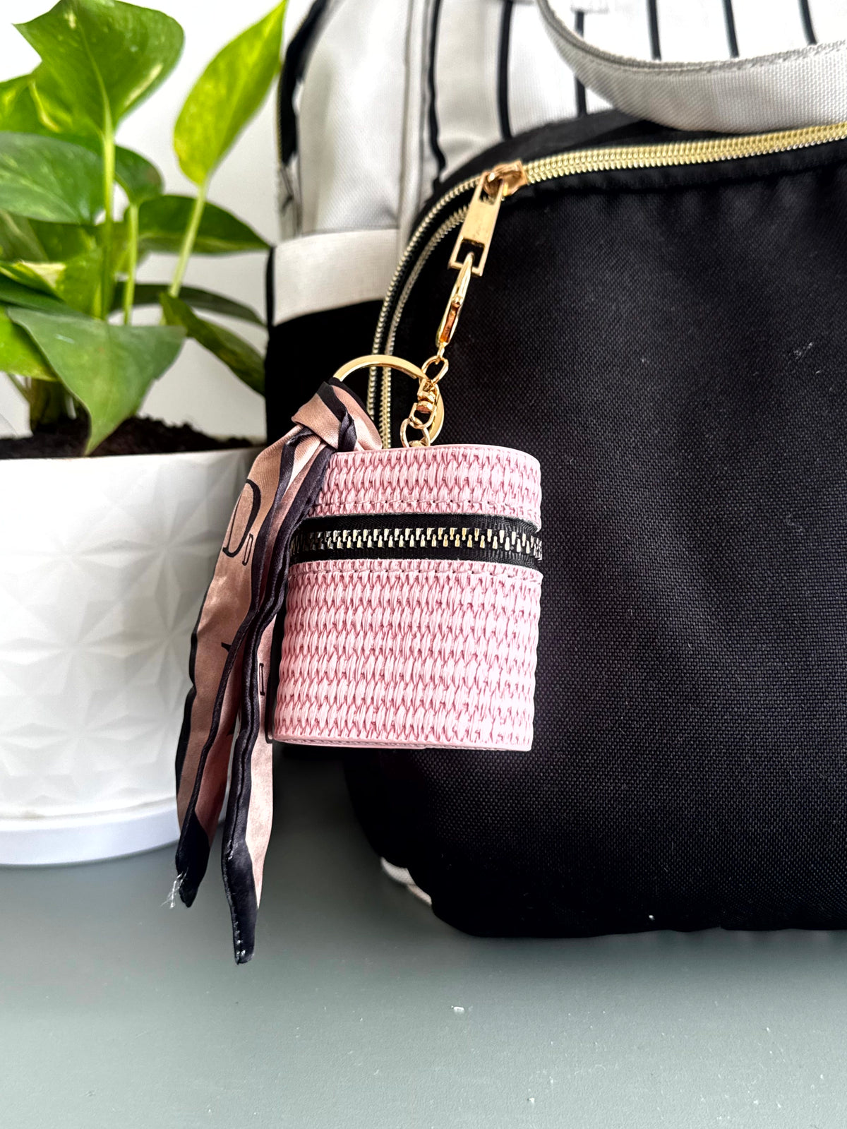 Weave & Wink Mini Bag Charm cum Keychain