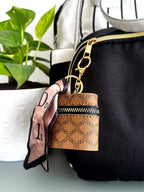 Noir Pattern Bag Charm