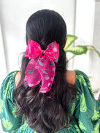 Blooming Sheer Bow Clip