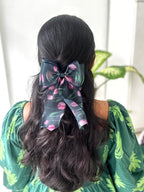 Blooming Sheer Bow Clip