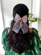 Blooming Sheer Bow Clip