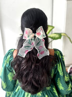 Blooming Sheer Bow Clip