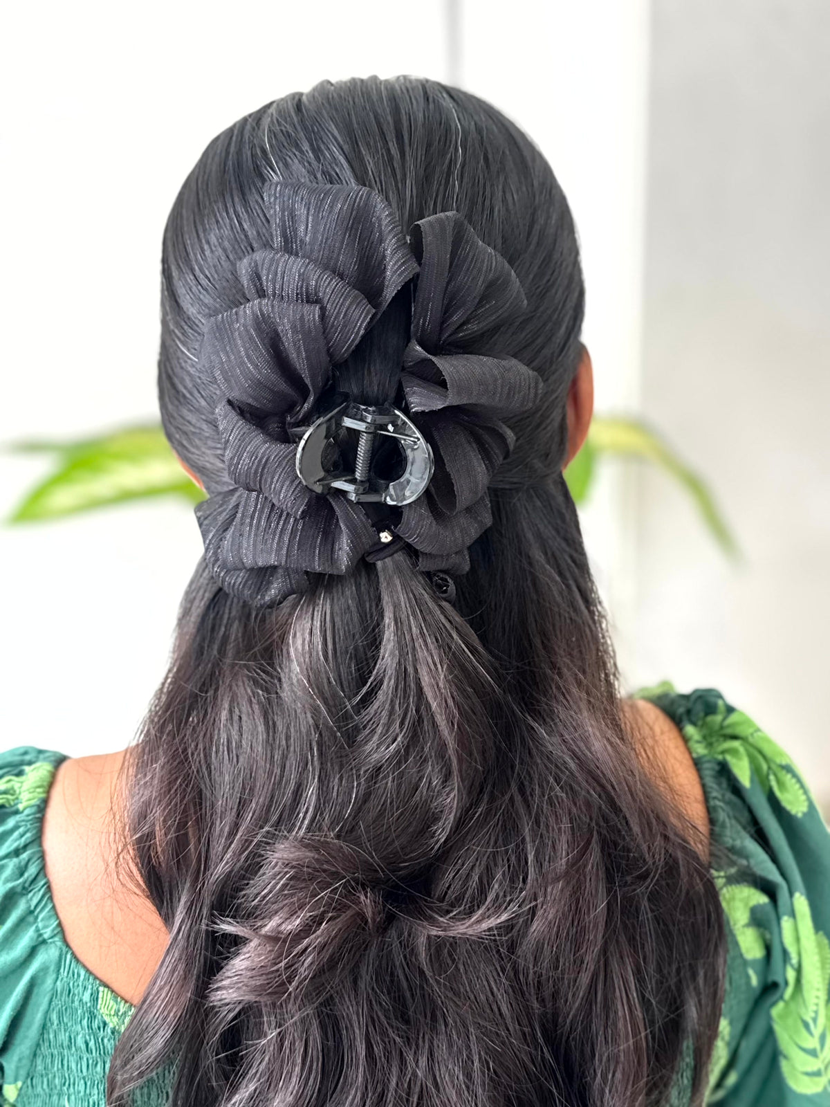 Sheer Big Bow Hair Claw