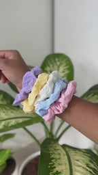 Soft Pastel Scrunchie
