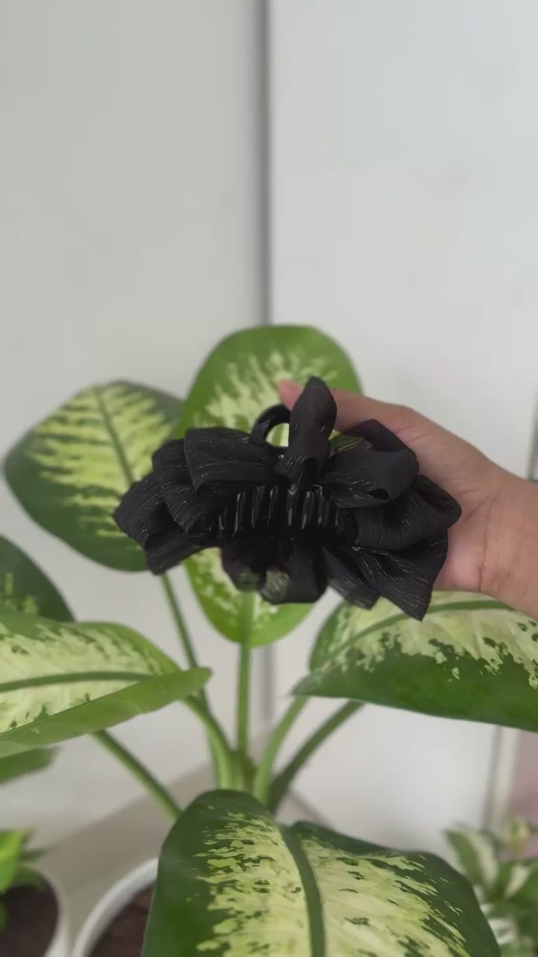 Sheer Big Bow Hair Claw