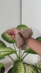 Fluffy Faux Fur Scrunchie